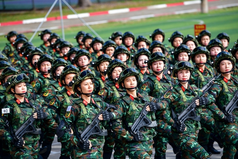 Hùng tráng ngày hợp luyện lần cuối của 1.000 chiến sĩ trước khi về Biên Hòa tổng hợp luyện - Ảnh 5.