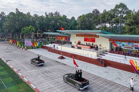 Hùng tráng ngày hợp luyện lần cuối của 1.000 chiến sĩ trước khi về Biên Hòa tổng hợp luyện - Ảnh 11.