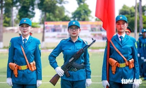 diễu binh - Ảnh 3.