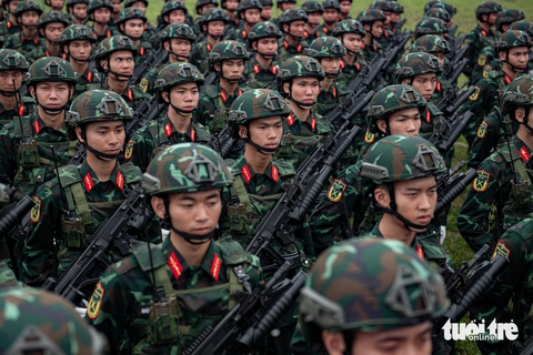 diễu binh - Ảnh 1.
