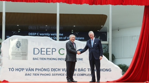Vua Bỉ dự khai trương tổ hợp văn phòng dịch vụ Khu công nghiệp Bắc Tiền Phong - Ảnh 1.