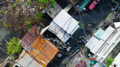 cháy nhà - Ảnh 1.