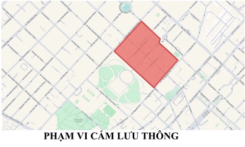Thiết lập khu an ninh ở trung tâm TP.HCM tối 20-4, người dân đi lại ra sao? - Ảnh 2. lễ 30-4 - Ảnh 2.