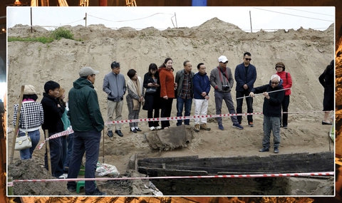 Nghe nói về phát hiện thuyền cổ, tôi ‘đùng đùng’ bay ra, về Bắc Ninh - Ảnh 1.