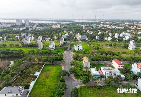 Flycam 50km hướng tuyến đường sắt tốc độ cao đi Cần Giờ, băng rừng đước đến đô thị lấn biển - Ảnh 6.