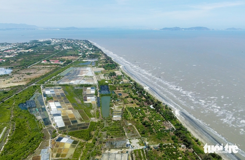 Flycam 50km hướng tuyến đường sắt tốc độ cao đi Cần Giờ, băng rừng đước đến đô thị lấn biển - Ảnh 14.