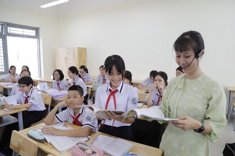 Ngỡ ngàng với cụm trường theo chuẩn quốc gia - Ảnh 5. chuẩn quốc gia - Ảnh 5.