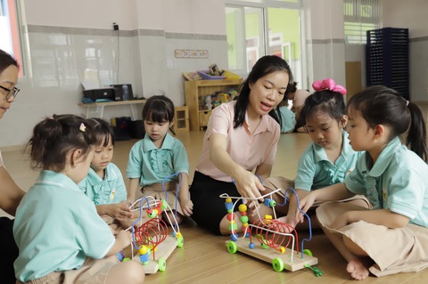 Ngỡ ngàng với cụm trường theo chuẩn quốc gia - Ảnh 8. chuẩn quốc gia - Ảnh 8.
