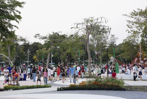 Khánh thành Công viên P2 tại khu đô thị Phú Mỹ Hưng - Ảnh 3.