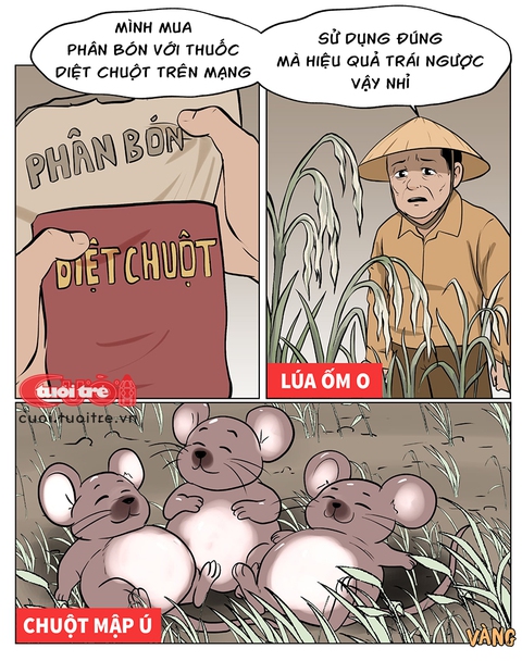 Lão nông chất phác dính đòn hiểm từ phân bón giả, thuốc chuột dỏm - Ảnh 1.