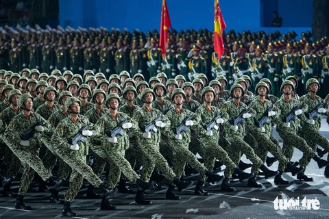 diễu binh - Ảnh 13.
