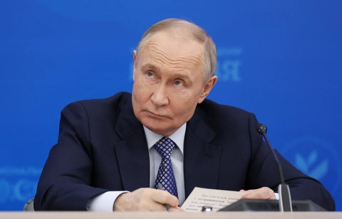 Ông Putin sẵn sàng đàm phán trực tiếp với Ukraine - Ảnh 1. Ông Putin - Ảnh 1.