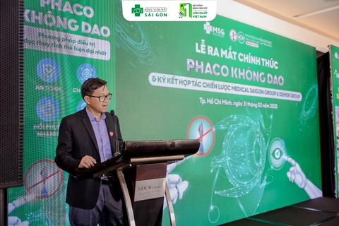 Bệnh viện Mắt Sài Gòn ra mắt công nghệ Phaco không dao - Ảnh 2.