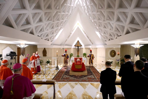 Di sản hòa bình của Giáo hoàng Francis - Ảnh 1. Giáo hoàng Francis - Ảnh 1.