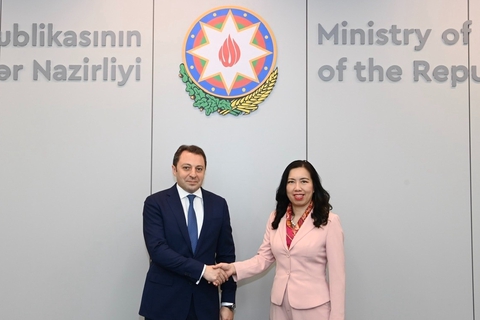 Việt Nam và Azerbaijan phối hợp chuẩn bị các chuyến thăm cấp cao - Ảnh 1.