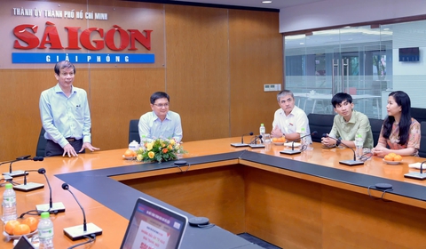 Lần đầu báo Sài Gòn Giải Phóng ra mắt công trình báo chí dữ liệu - Ảnh 1. báo Sài Gòn Giải Phóng - Ảnh 1.