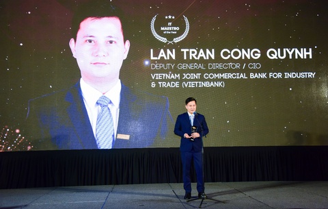 Phó tổng giám đốc VietinBank nhận giải thưởng Nhà lãnh đạo IT của năm - Ảnh 1.