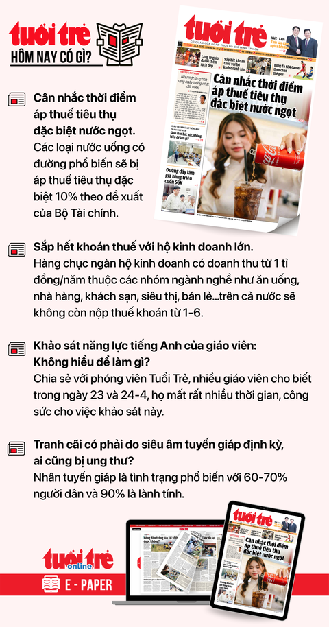 Tin tức sáng 25-4: Đoàn phim Địa đạo sẽ diễu hành; 1.000 diễn viên, ca sĩ biểu diễn sáng 30-4 - Ảnh 8.