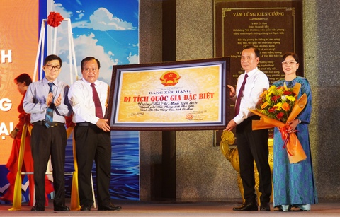 Công nhận đường Hồ Chí Minh trên biển là Di tích quốc gia đặc biệt - Ảnh 1.