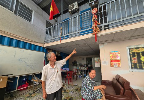 Nhiều nhà tái định cư không số, tạm bợ ở đô thị tỉ đô An Phú - An Khánh - Ảnh 3.