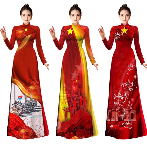 Ai thiết kế hơn 1.000 áo dài cho đội hình diễu hành ngày đại lễ 30-4? - Ảnh 6. áo dài - Ảnh 6.