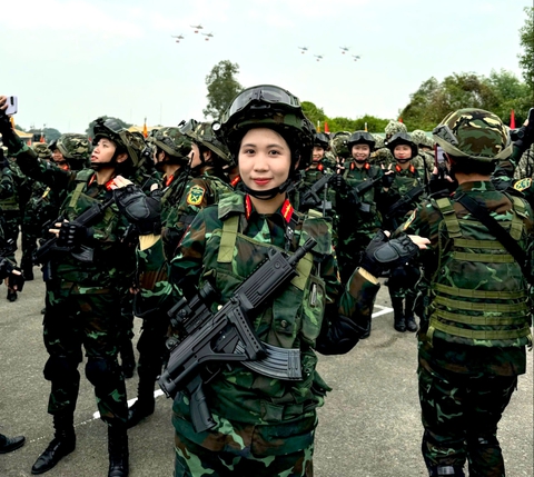 diễu binh - Ảnh 4.