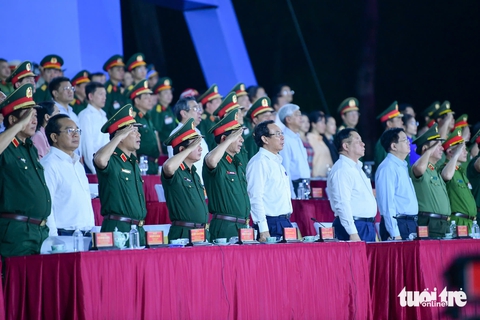 Lệnh phát rền vang, sơ duyệt diễu binh, diễu hành bắt đầu - Ảnh 22. sơ duyệt - Ảnh 19.