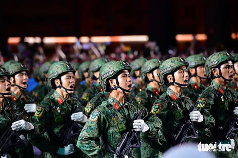 Tổng duyệt diễu binh sáng 27-4: Cấm xe khi nào, đường nào, gửi xe ở đâu? - Ảnh 1.