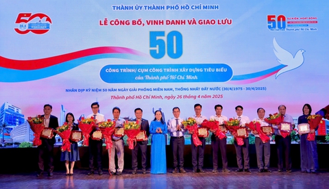 Nhà ga T3 Cảng hàng không quốc tế Tân Sơn Nhất vào danh sách 50 công trình xây dựng tiêu biểu - Ảnh 1. Nhà ga T3, VinCity Grand Park, Phú Mỹ Hưng... vào danh sách 50 công trình xây dựng tiêu biểu - Ảnh 1.
