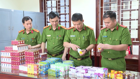 Bộ Công an khen Công an Thanh Hóa triệt phá vụ thuốc giả quy mô lớn - Ảnh 1.