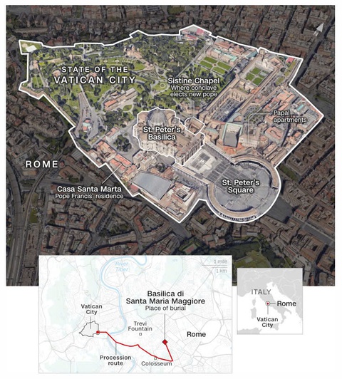 Nhiều nguyên thủ đã có mặt ở Rome dự thánh lễ an táng Giáo hoàng - Ảnh 5. 50 nguyên thủ quốc gia và 10 quốc vương có mặt ở Rome dự thánh lễ an táng Giáo hoàng - Ảnh 9.