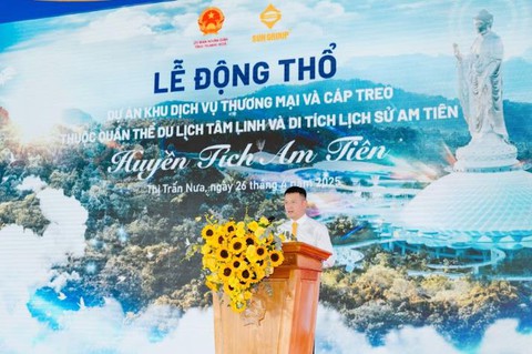 Thanh Hóa động thổ dự án quần thể du lịch tâm linh Am Tiên - Ảnh 5.