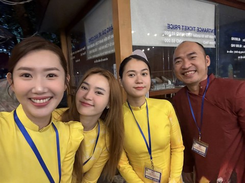 Dàn sao Việt rạng rỡ trong lễ tổng duyệt diễu binh sáng 27-4 - Ảnh 1.