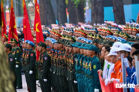 Tổng duyệt diễu binh, diễu hành - Ảnh 1.