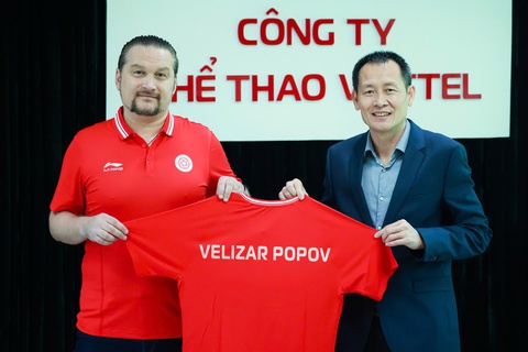 HLV Velizar Popov dẫn dắt CLB Thể Công - Viettel - Tuổi Trẻ Online