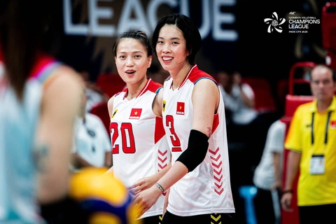 Thanh Thúy ghi 28 điểm vẫn không thể giúp VTV Bình Điền Long An vô địch AVC Champions League - Ảnh 1.