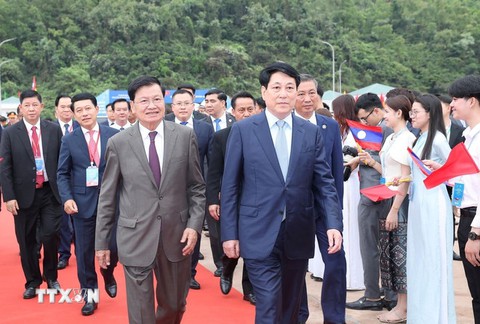 'Bến số 3, cảng Vũng Áng là biểu tượng của tình hữu nghị Việt Nam - Lào' - Ảnh 2. Lào - Ảnh 2.
