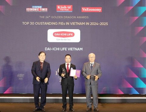 Dai-ichi Life Việt Nam nhận giải thưởng Rồng Vàng 2025 - Ảnh 1. Dai-ichi Life Việt Nam - Ảnh 1.