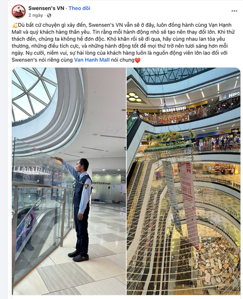 Hàng loạt nhãn hàng lên tiếng sau 'tâm thư' thứ 3 của Vạn Hạnh Mall - Ảnh 1.