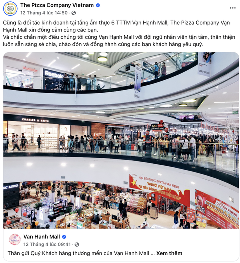 Hàng loạt nhãn hàng lên tiếng sau 'tâm thư' thứ 3 của Vạn Hạnh Mall - Ảnh 2.