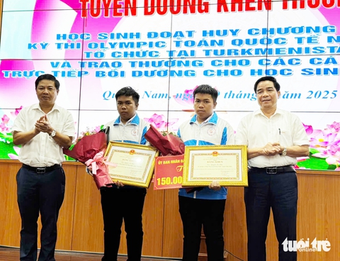 huy chương vàng - Ảnh 1.