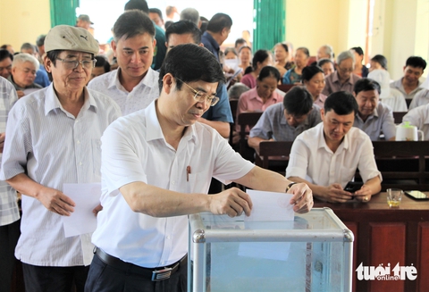 Nghệ An sẽ lấy lại ý kiến cử tri về tên xã mới, không đánh số thứ tự - Ảnh 1.