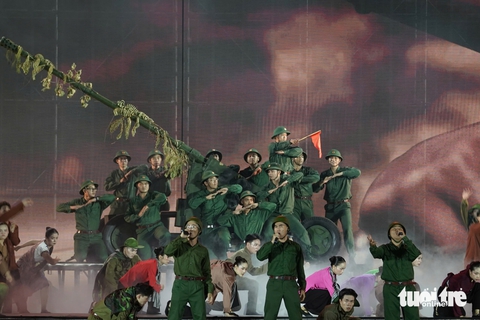 Tổng Bí thư và lãnh đạo Đảng, Nhà nước cùng lãnh đạo các nước dự chương trình Mùa xuân thống nhất - Ảnh 8.