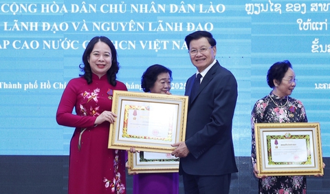 chủ tịch nước Lào - Ảnh 1.