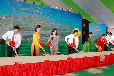 Cao tốc Gia Nghĩa - Chơn Thành: Bình Phước động thổ dự án thành phần gần 20.000 tỉ đồng - Ảnh 1.