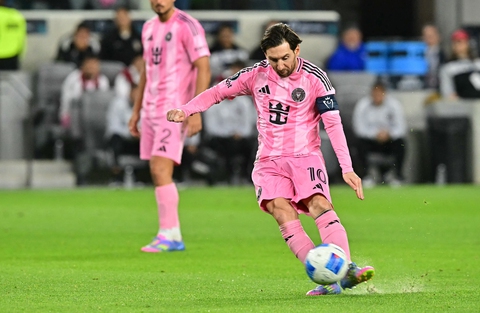Messi mờ nhạt, Inter Miami thua bạc nhược Los Angeles - Ảnh 2.
