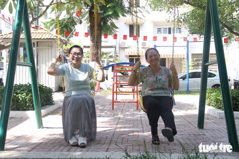 Phú Nhuận có thêm khu vui chơi, thể thao cộng đồng, người dân phấn khởi - Ảnh 2.