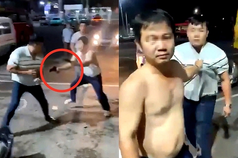 Bảo vệ bến xe Đồng Nai cầm vật giống súng đe dọa hành khách - Ảnh 1.