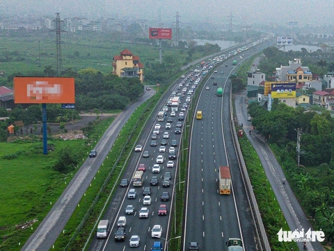 tắc đường - Ảnh 1.
