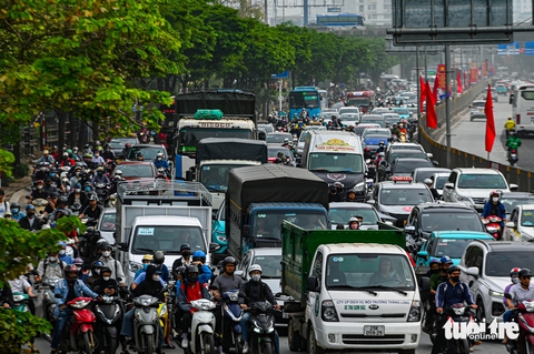 tắc đường - Ảnh 6.